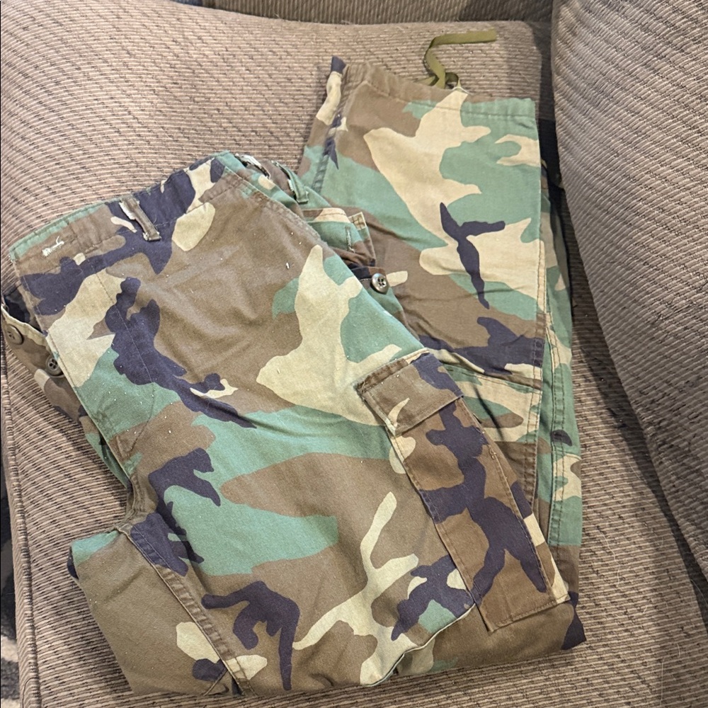 Camouflage Cargo Pants